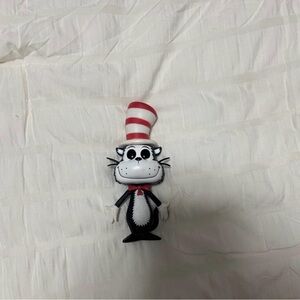 Funko Black and White Figure with Red Hat